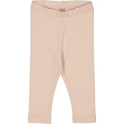 Wheat jersey leggings - Rose dust